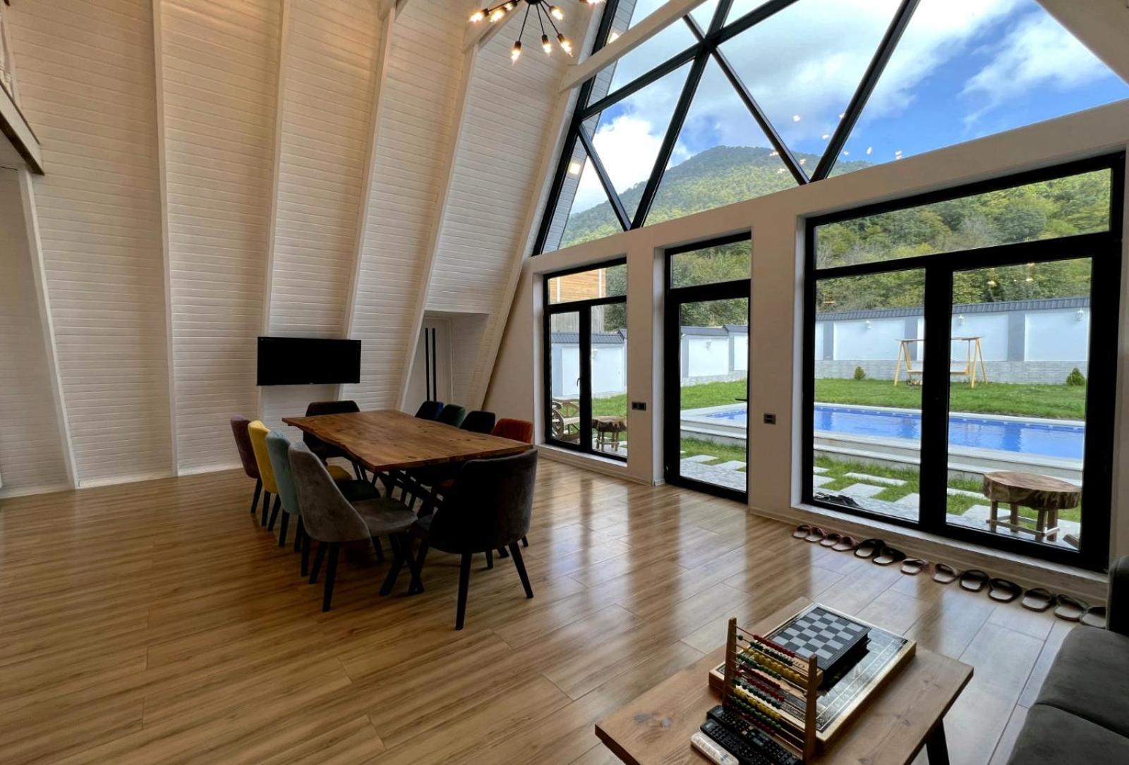 Qafqaz Mountside Chalet Gabala Exteriör bild