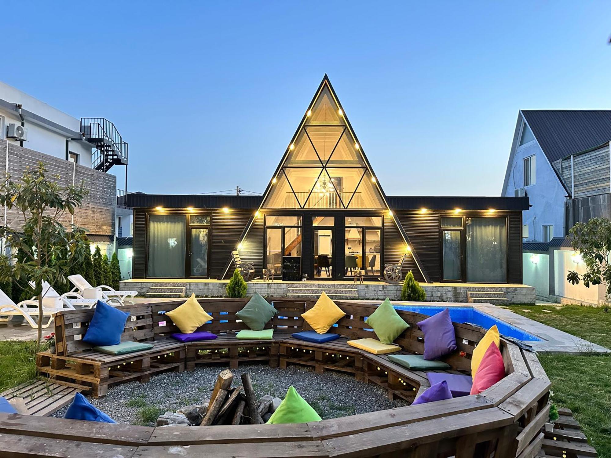 Qafqaz Mountside Chalet Gabala Exteriör bild