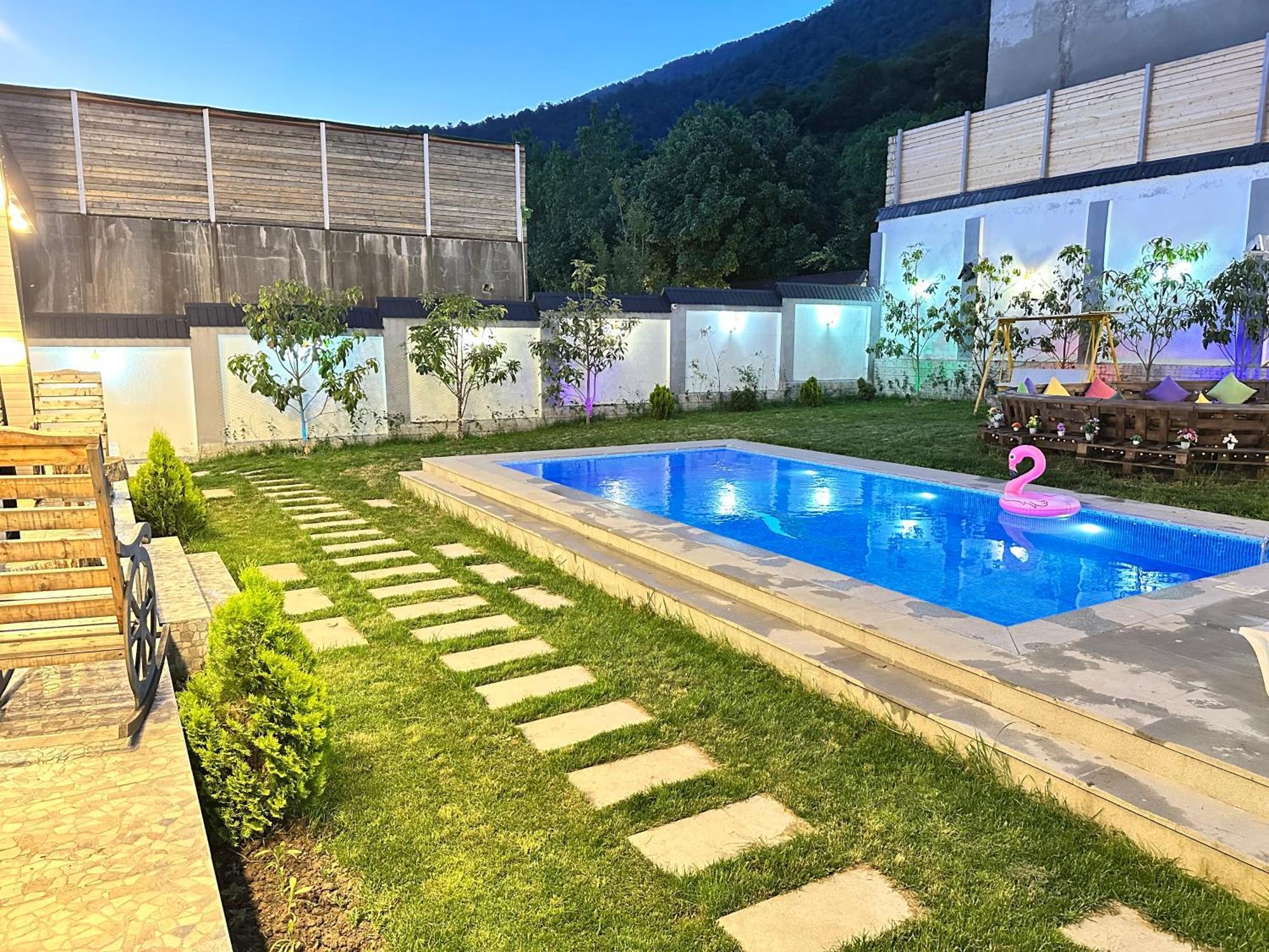 Qafqaz Mountside Chalet Gabala Exteriör bild