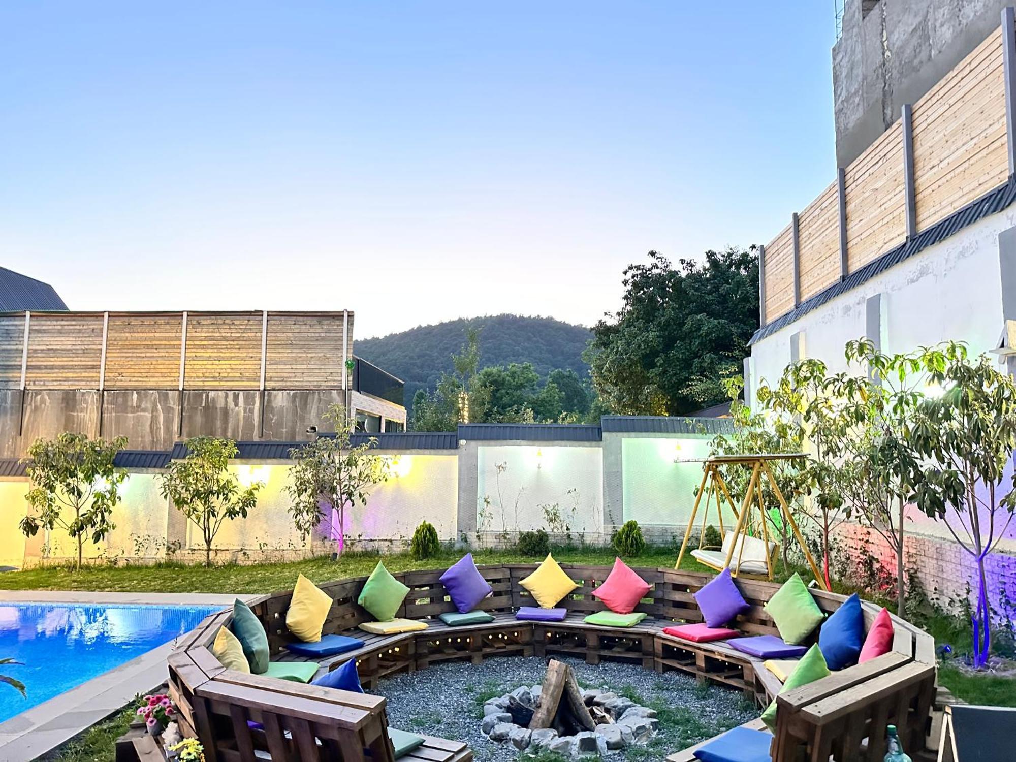 Qafqaz Mountside Chalet Gabala Exteriör bild