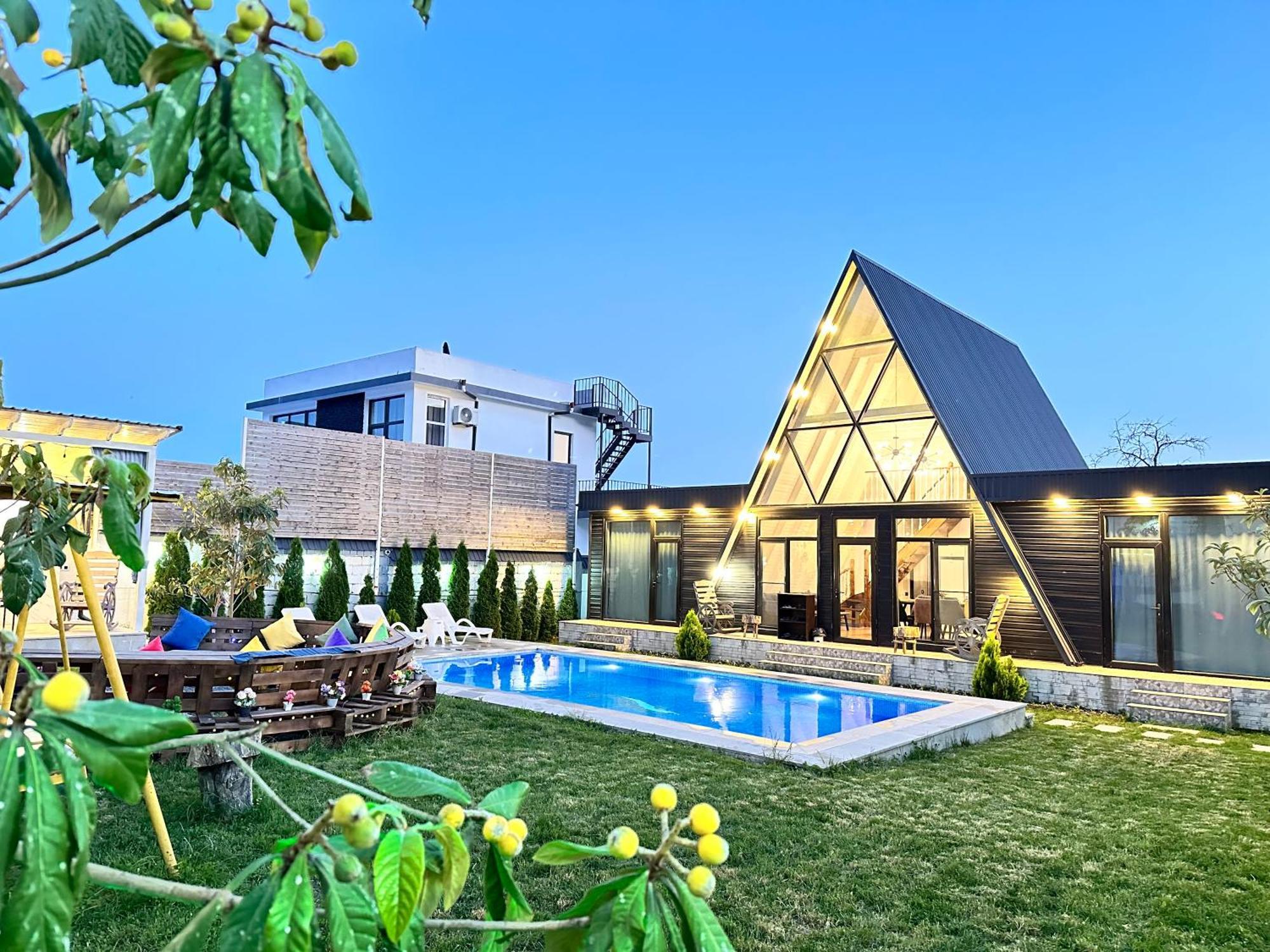 Qafqaz Mountside Chalet Gabala Exteriör bild